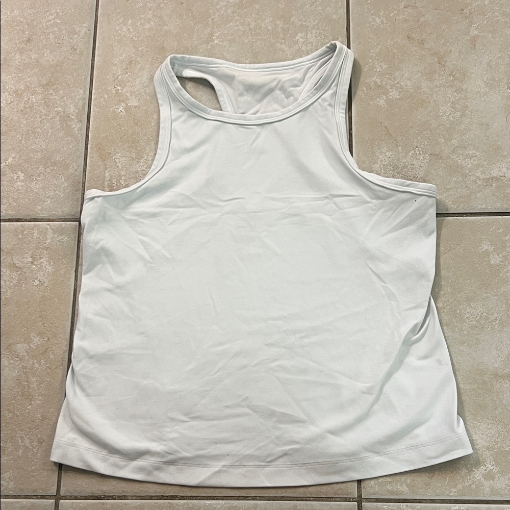 lululemon athletica White Racerback Tank Waist Length